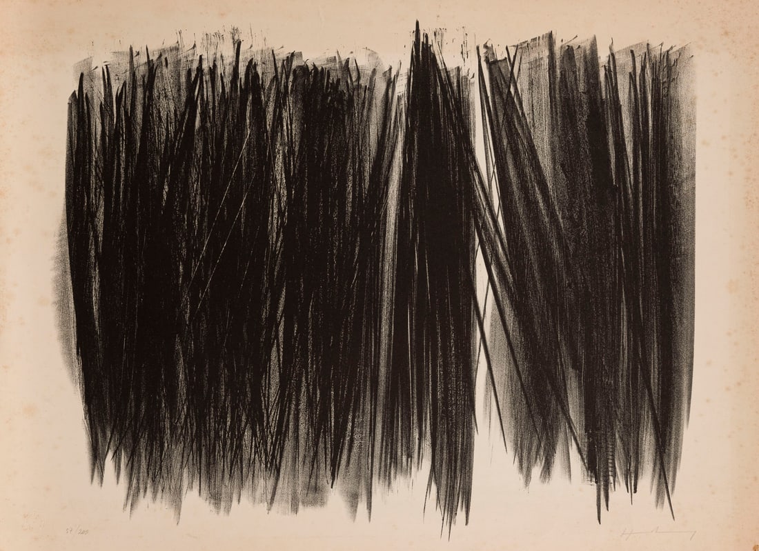 HANS HARTUNG | 'L 105' (1963) (1 of 1)