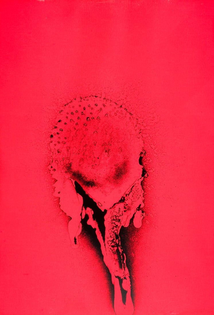 OTTO PIENE | 'ROTER SONNENTAU' (1972) (1 of 1)