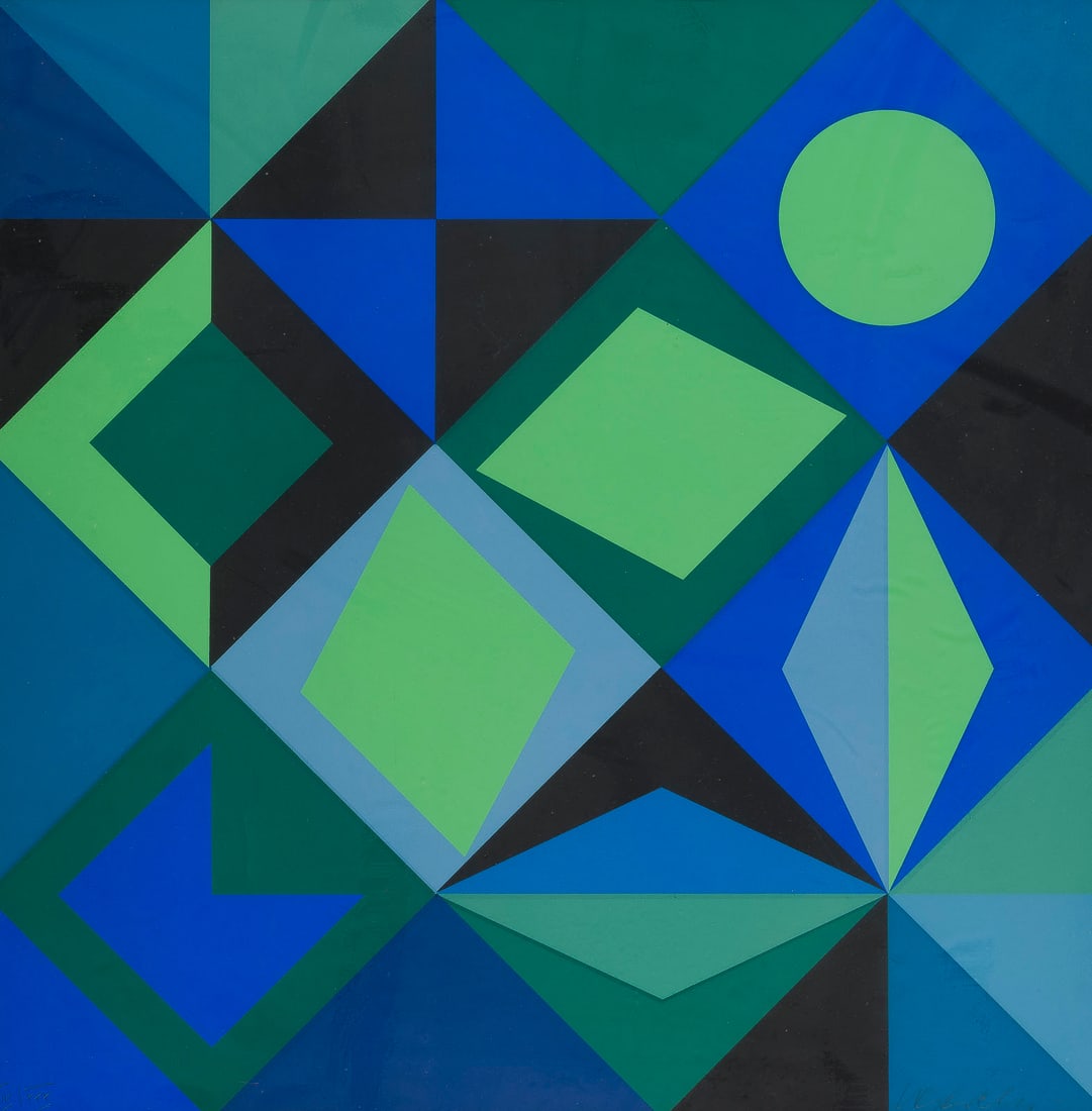 VICTOR VASARELY | 'SIKRA Z' (1 of 1)
