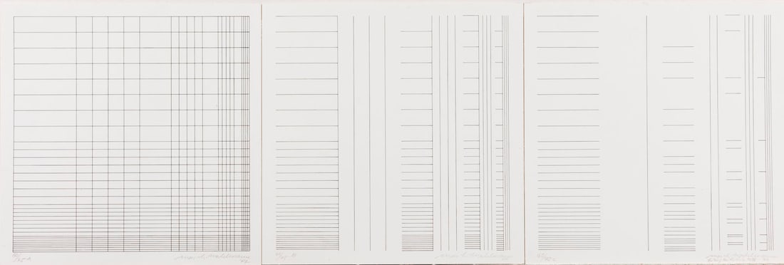 MAX HERMANN MAHLMANN | 3-TEILIGE GRAFIKSERIE (1977) (1 of 1)