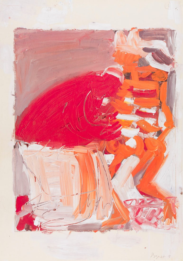 HAP GRIESHABER | MAPPENWERK 'TOTENTANZ VON BASEL. DIE GOUACHEN ZUM TOTENTANZ' (1966/1984) (1 of 4)