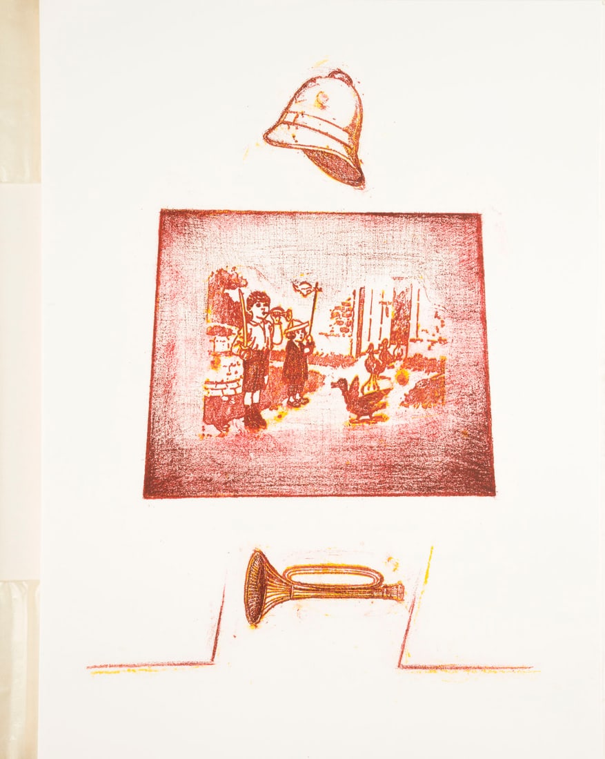 MAX ERNST | MAPPENWERK 'DIE BALLADE VOM SOLDATEN' (1972) (1 of 4)
