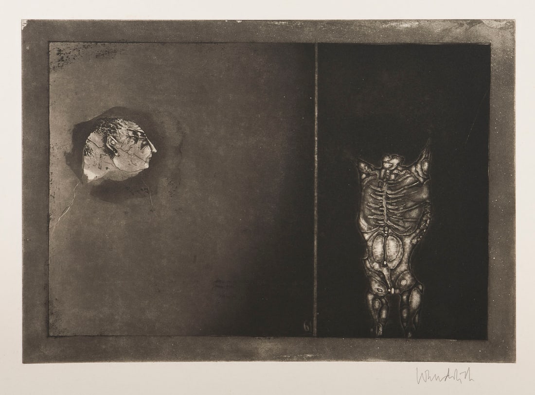 PAUL WUNDERLICH | 'ER WIRD ALT' (1961) (1 of 1)