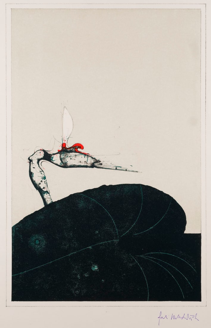 PAUL WUNDERLICH | 'BLUME FUER GRESKO' (1969) (1 of 1)
