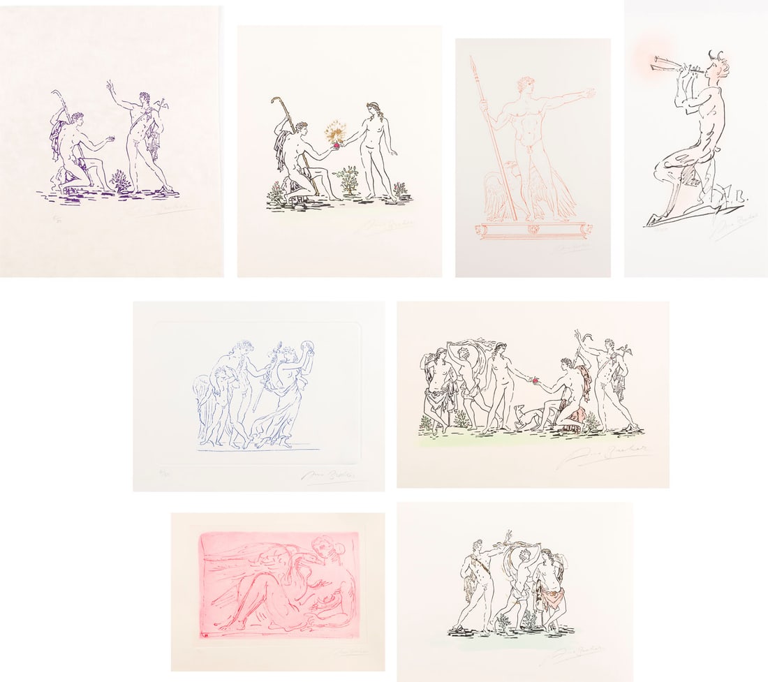 ARNO BREKER | SAMMLUNG VON ACHT GRAFIKEN MIT MYTHOLOGISCHEN THEMEN (1 of 9)
