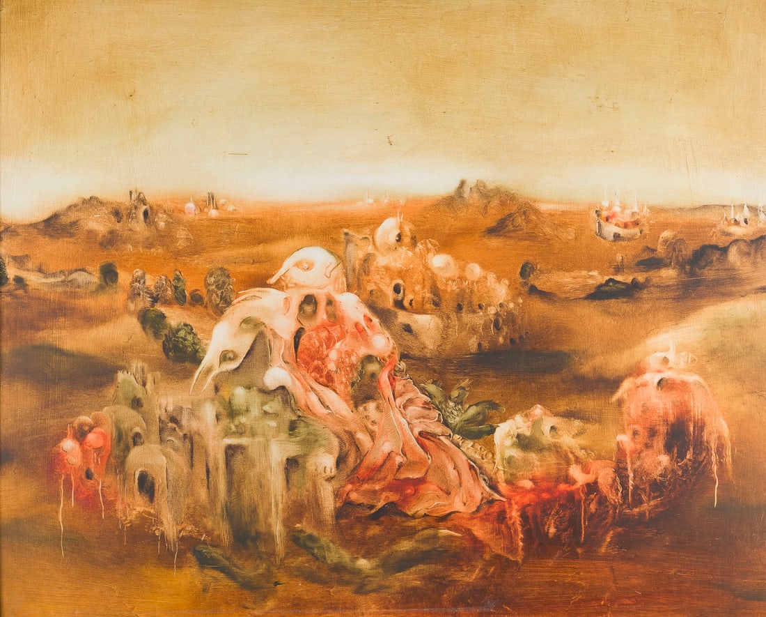 URSULA DREYER-KLEMKE | 'ARCHAISCHE LANDSCHAFT' (1 of 1)