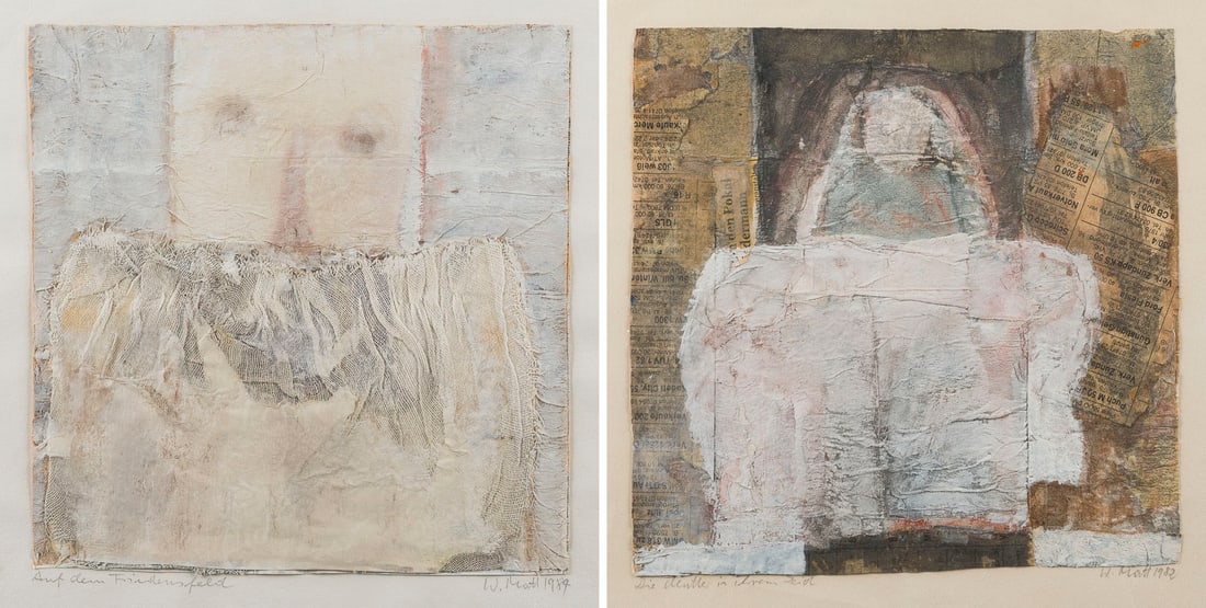 WENDELIN MATT | SIEBEN ARBEITEN AUF PAPIER (1982/1984/1987/1989) (1 of 7)