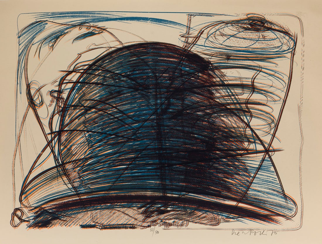 DIETER ROTH | 'SELBSTBILDNIS ALS DOPPELKOEPFE' (1975) (1 of 1)