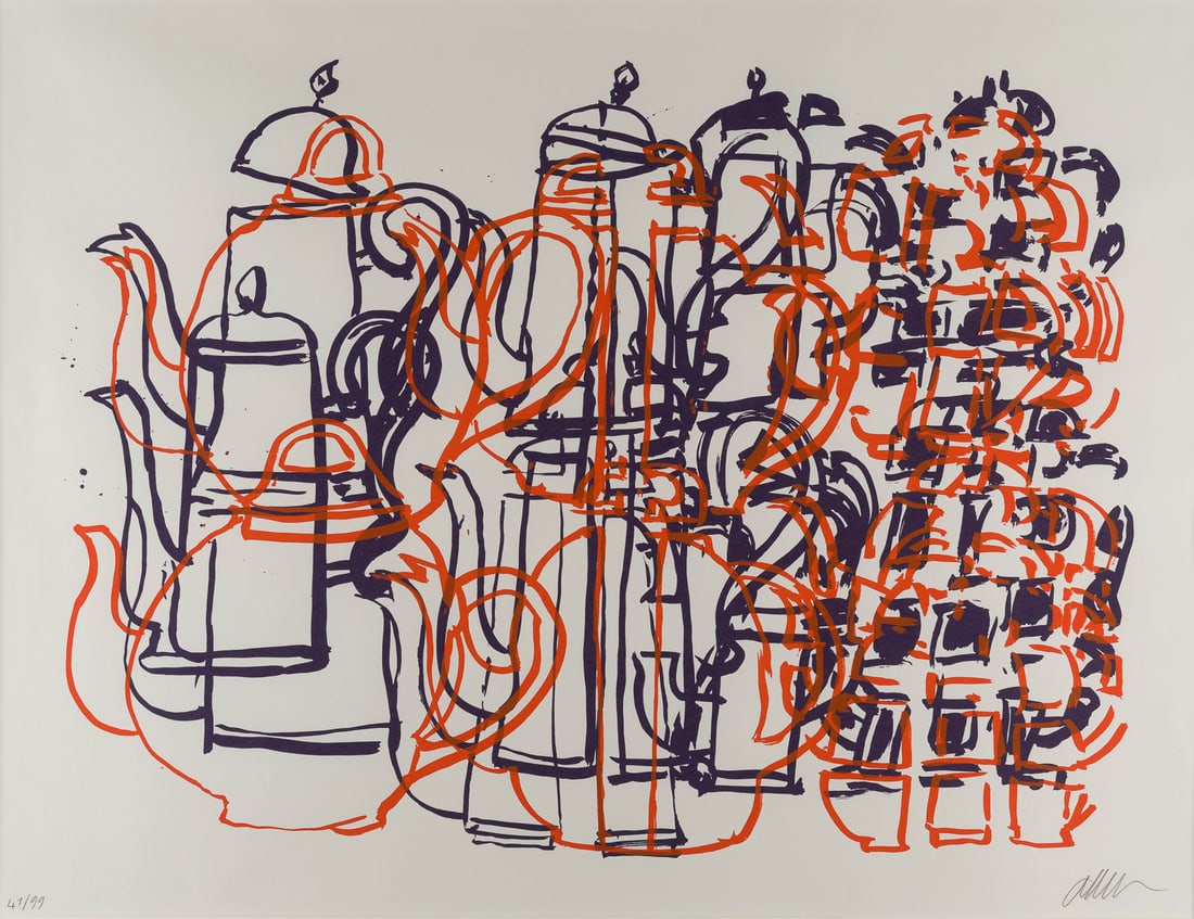 ARMAND PIERRE FERNANDEZ | 'FRAGMENTATION OF COFFEE AND TEA POTS' (1998) (1 of 1)
