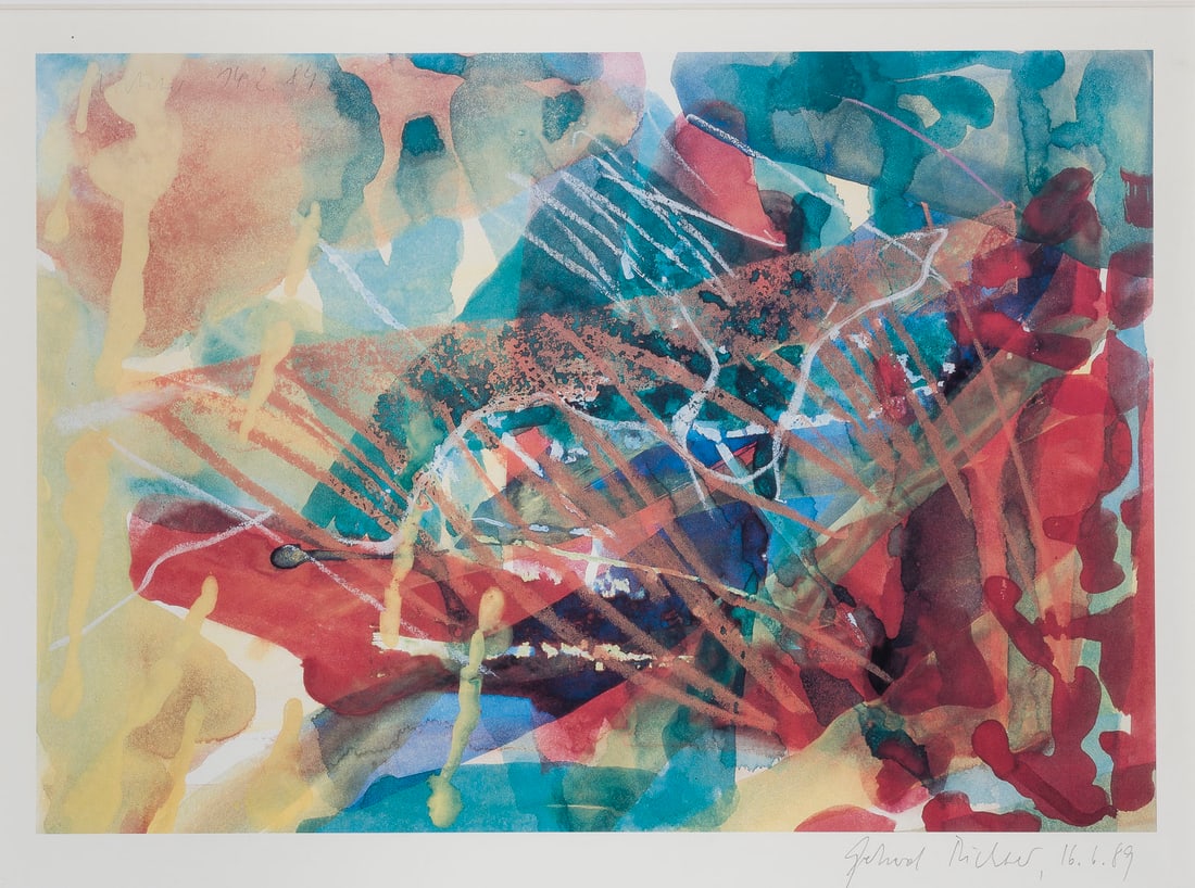 GERHARD RICHTER | OHNE TITEL (1989) (1 of 1)