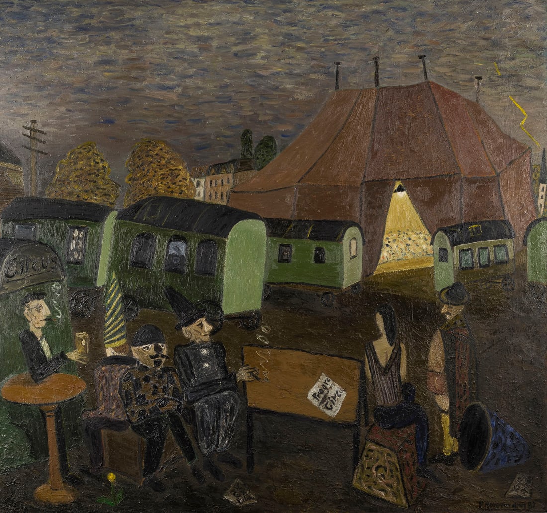 PETER HERRMANN | 'PRAGER ZIRKUS' (1982) (1 of 1)