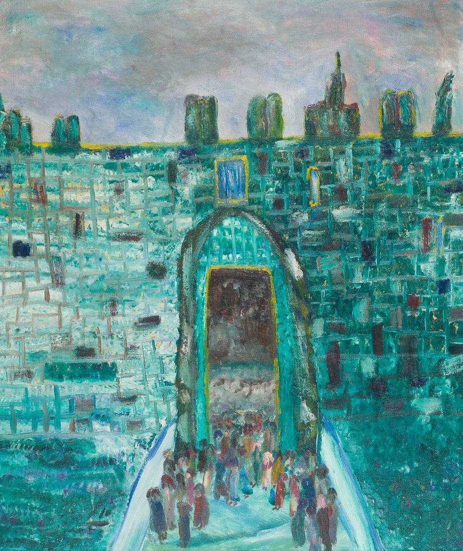 ALEXANDER LAZAR | 'TOR IN DER MAUER JERUSALEMS' (1982) (1 of 1)