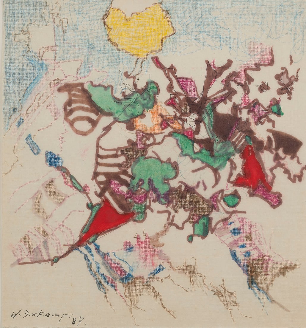 WILHELM IMKAMP | OHNE TITEL (1953) (1 of 1)