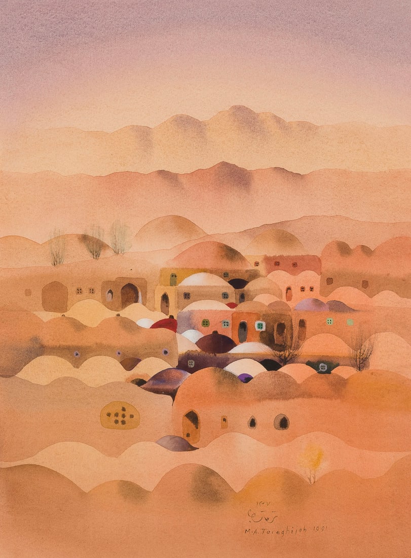 MOHAMAD ALI TARAGHIJAH | OHNE TITEL (LANDSCHAFT) (1991) (1 of 1)