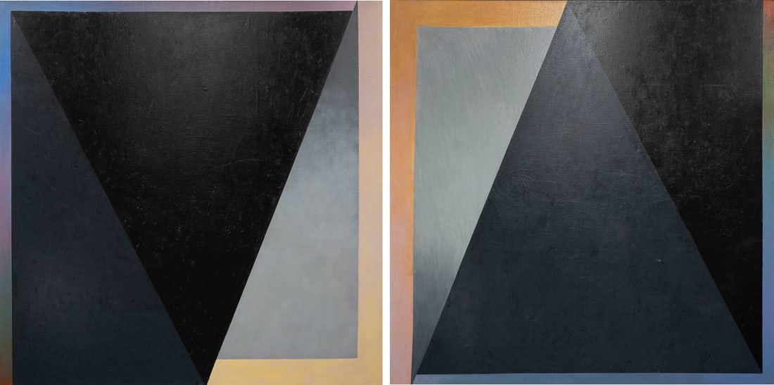 HELMUT SUNDHAUSSEN | OHNE TITEL (DIPTYCHON) (1984/86) (1 of 3)