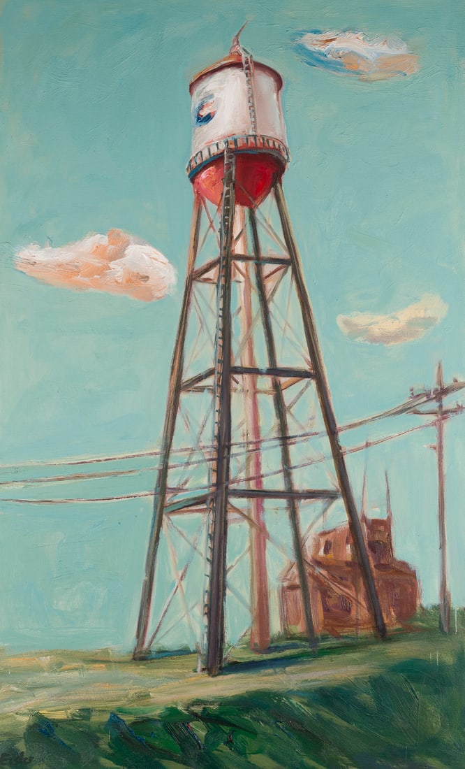 WALTER EISLER | 'WASSERTURM BEI PITTSBURGH' (1997) (1 of 1)
