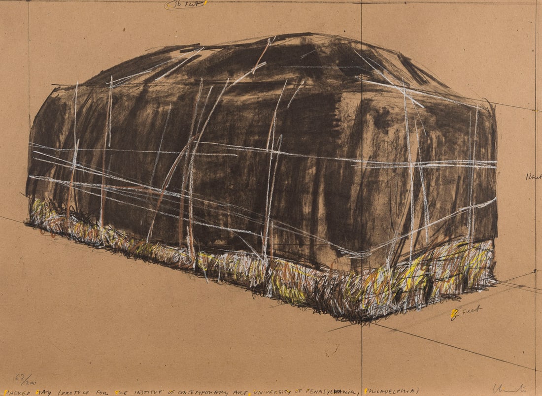 CHRISTO & JEANNE-CLAUDE | 'PACKED HAY' (1973) (1 of 1)