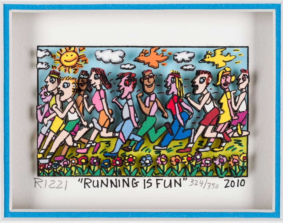 JAMES RIZZI | 'RUNNING IS FUN' (2010) (1 of 1)