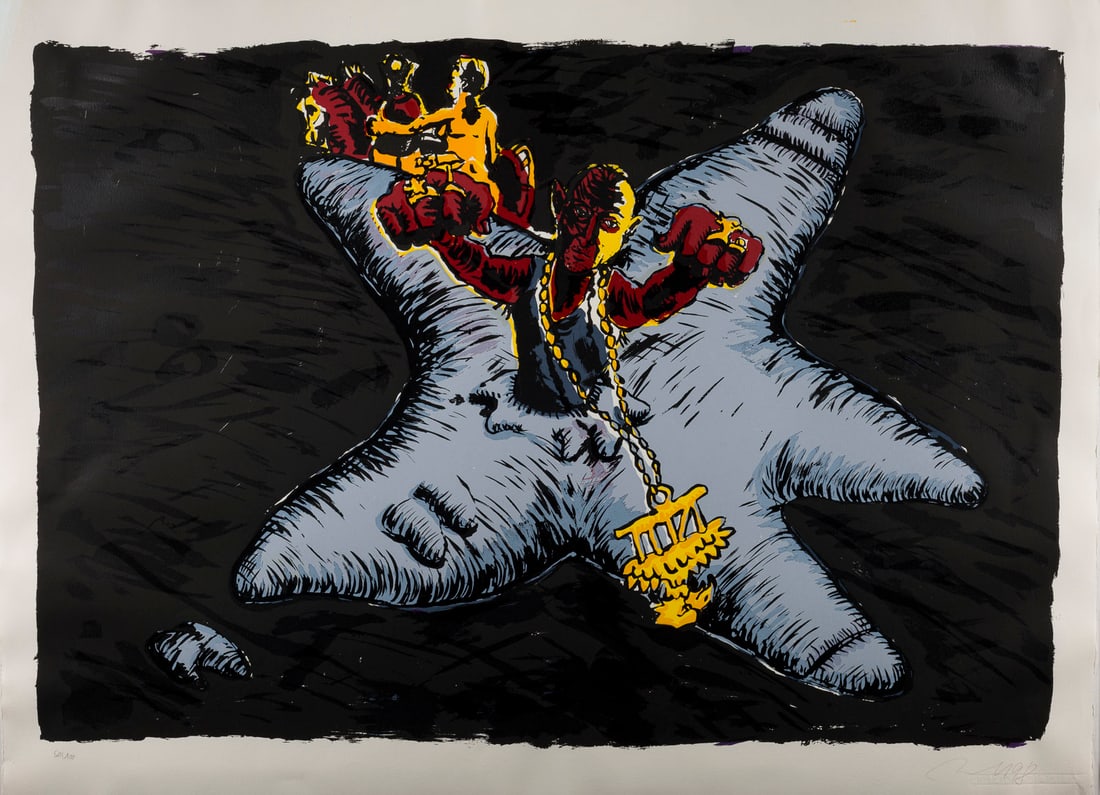 JOERG IMMENDORFF | 'ZEIG WAS DU HAST' (1998) (1 of 1)