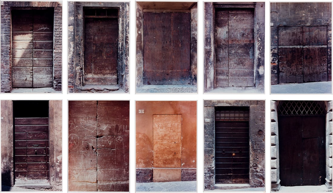SEAN SCULLY | 'TEN SIENA DOORS' (1978) (1 of 11)