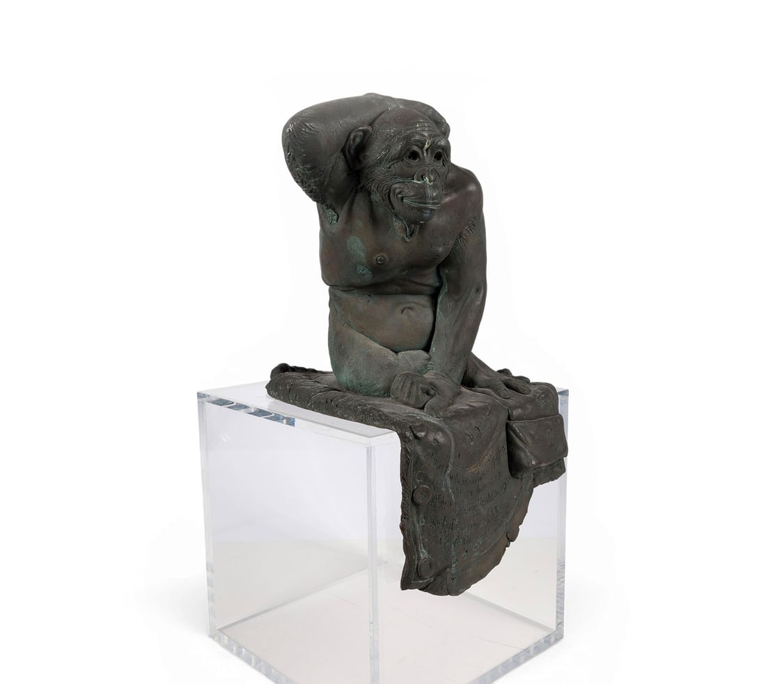 JUERGEN GOERTZ | SITZENDER AFFE (1977) (1 of 4)