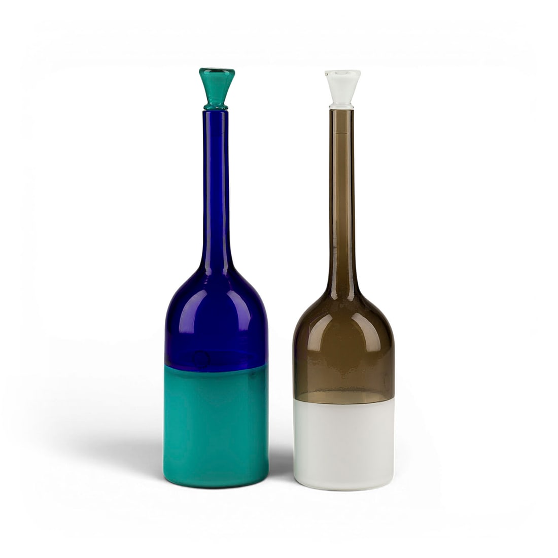 GIO PONTI | ZWEI 'MORANDIANA' FLASCHEN MIT STOPFEN (1 of 4)