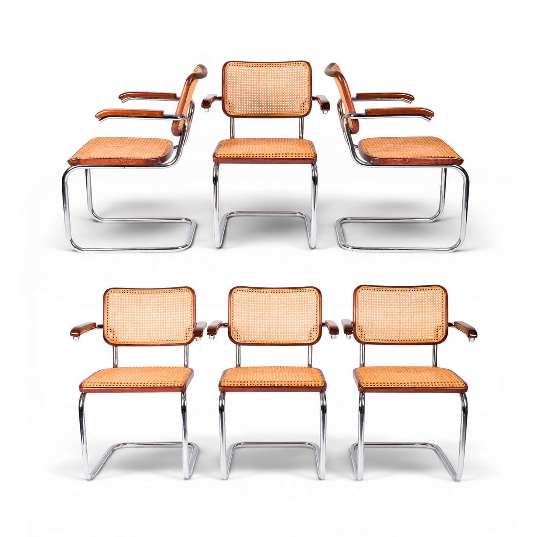 MARCEL BREUER | SECHS 'S64' STAHLROHR FREISCHWINGER (1 of 4)