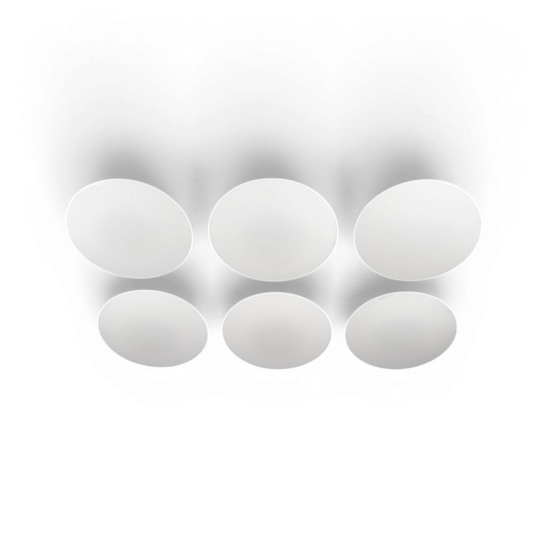 ARNE JACOBSEN | SECHS 'AJ EKLIPTA' WAND- DECKENLAMPEN (1 of 5)