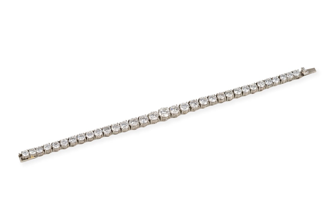 VINTAGE DIAMANT ARMBAND 18.00 CT. (1 of 1)