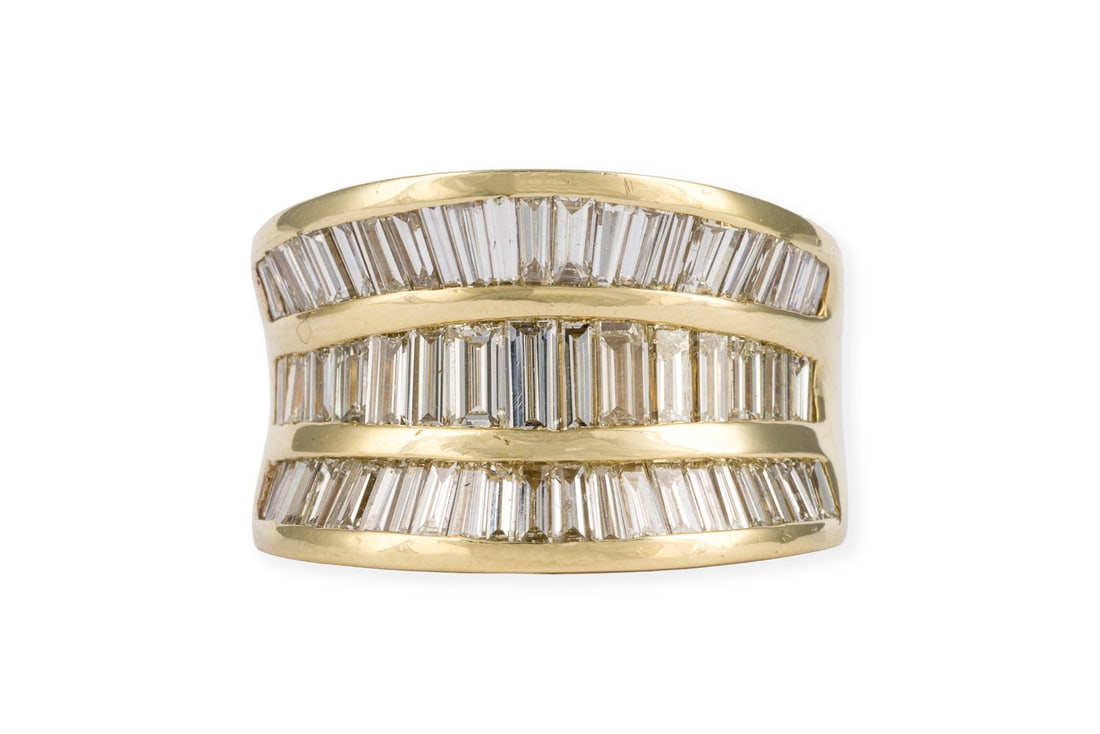 MODERNER DIAMANT RING 4.00 CT. (1 of 1)