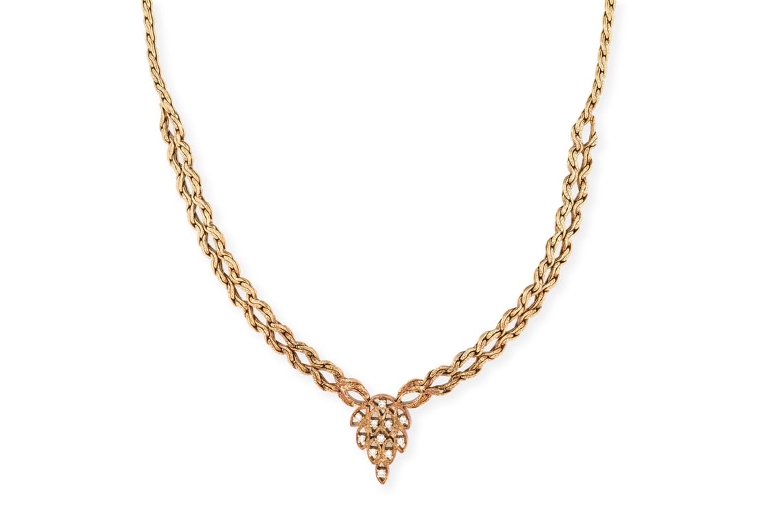 ZIERVOLLES DIAMANT COLLIER (1 of 1)