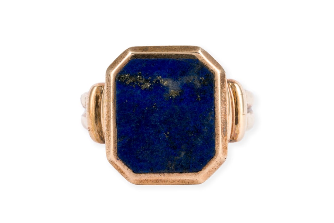 LAPIS LAZULI SIEGELRING (1 of 1)