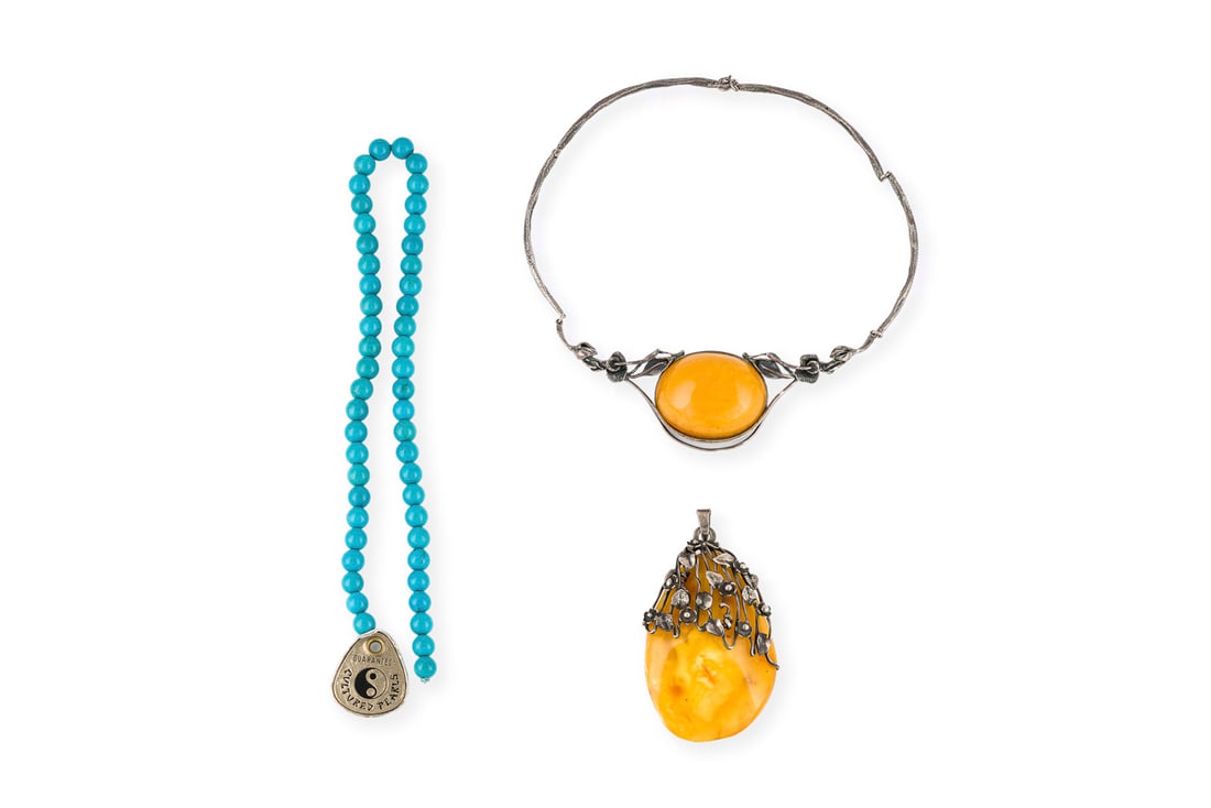 BERNSTEIN TUERKIS SCHMUCK KONVOLUT (1 of 1)