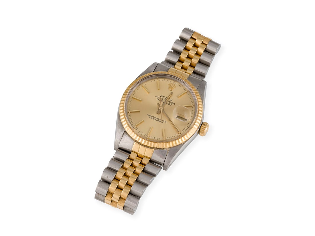 'ROLEX' DATEJUST STAHL/GOLD 36 mm (1 of 1)