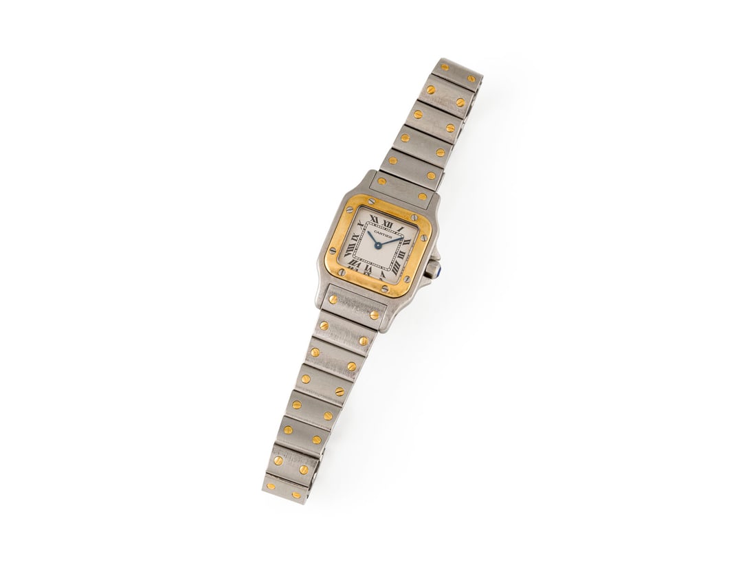 'CARTIER' SANTOS ARMBANDUHR (1 of 1)