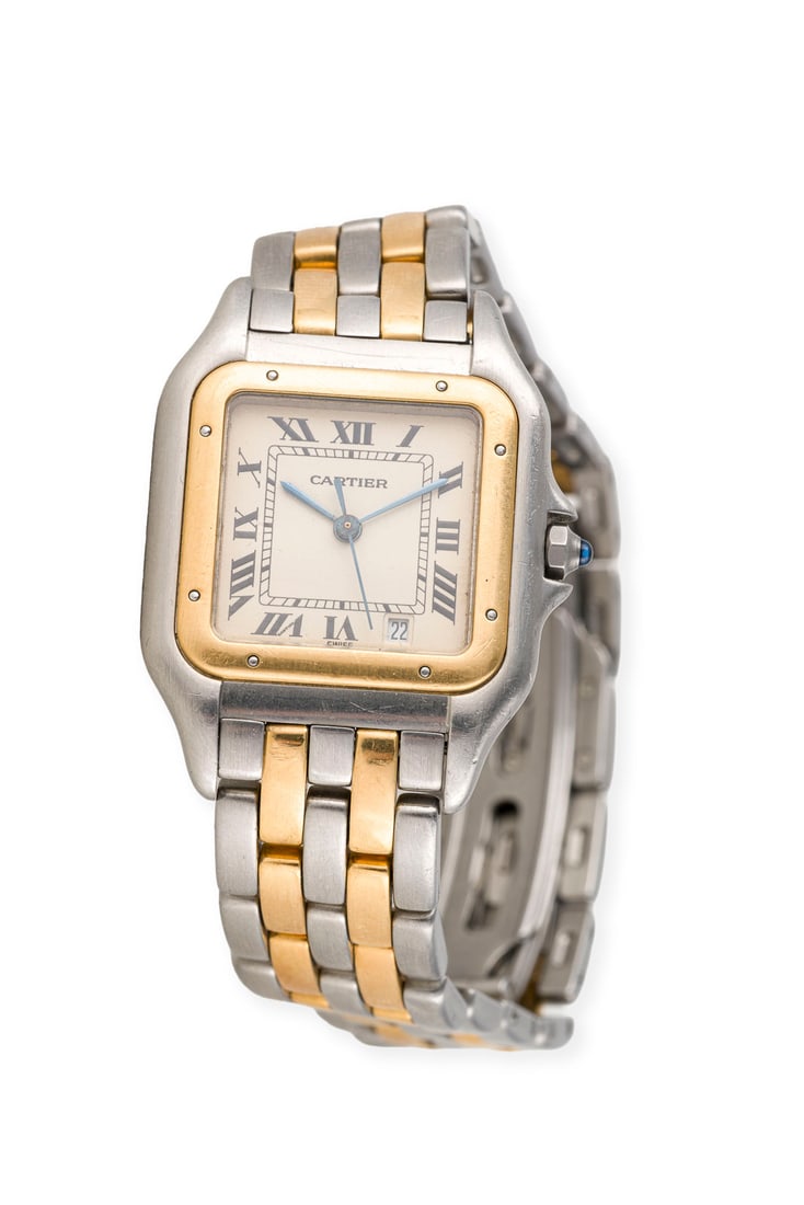 'CARTIER' PANTHERE ARMBANDUHR (1 of 1)