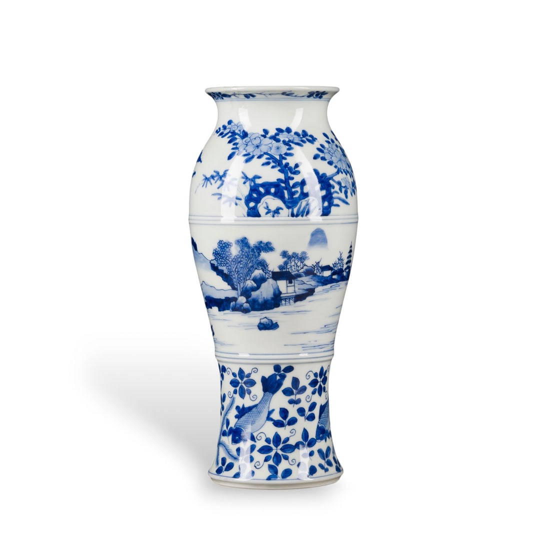 EINE BLAU-WEISSE VASE (1 of 1)