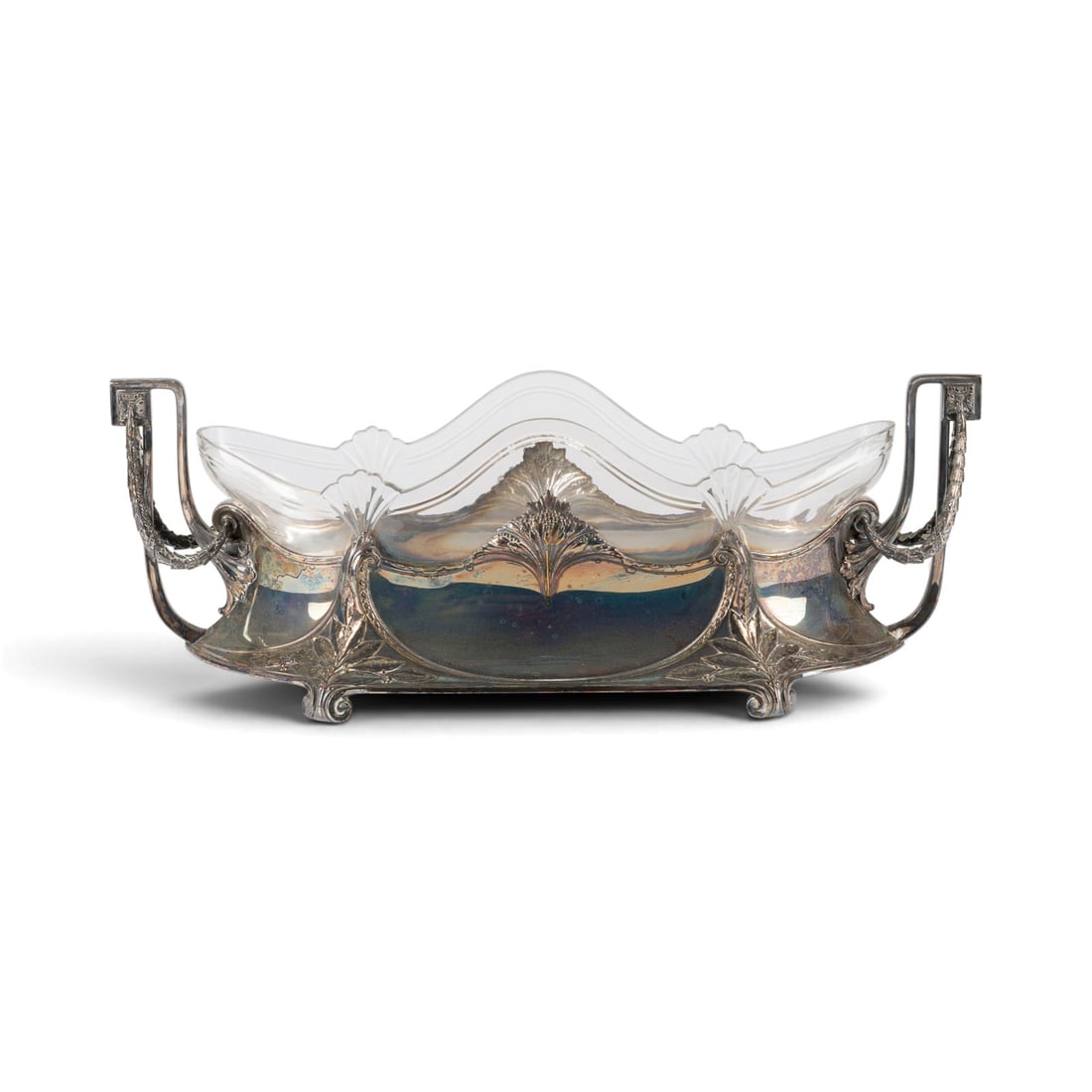 | GROSSE JUGENDSTIL-JARDINIERE (1 of 2)