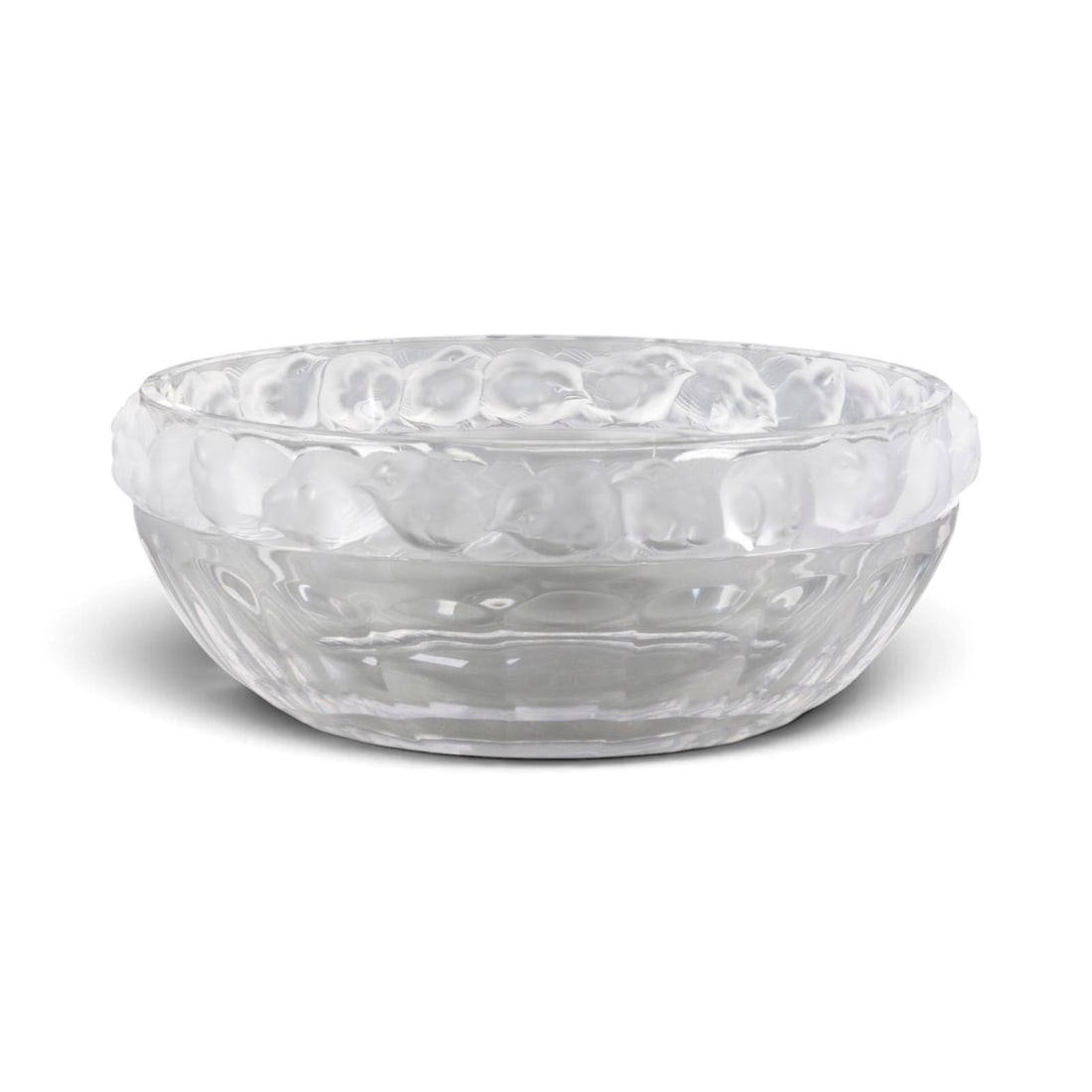 RENE LALIQUE | SCHALE MIT SPATZENDEKOR (1 of 1)