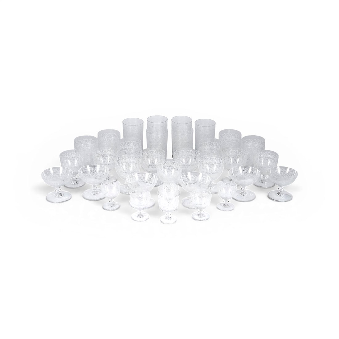 | 33-TEILIGES BACCARAT 'ROHAN COUVIEUX' (1 of 1)