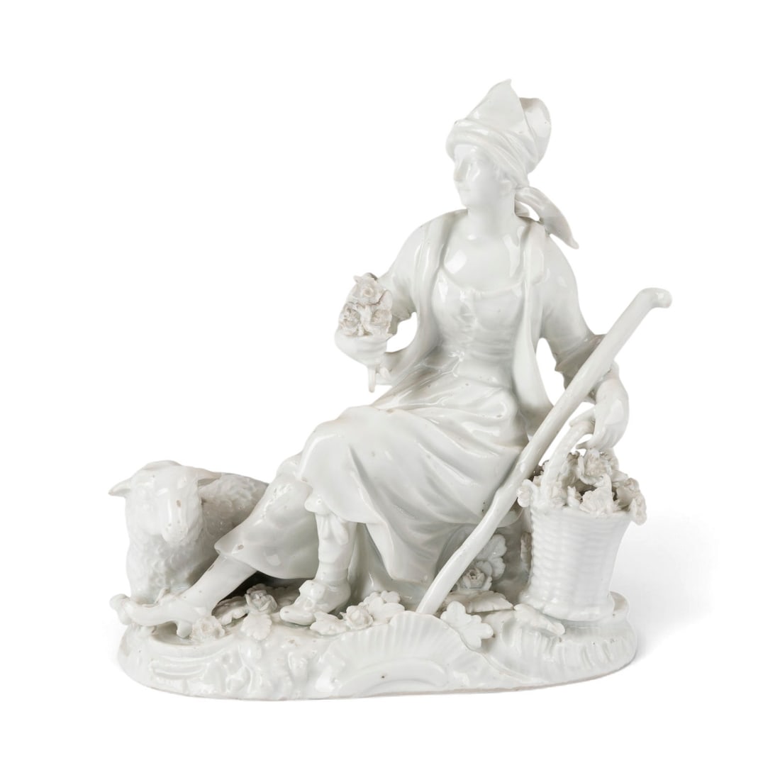 JOHANN JOACHIM KAENDLER | SCHAeFERIN MIT KORB (1 of 1)