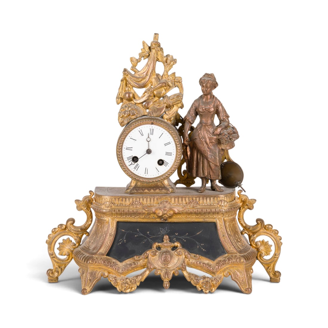 | KAMINUHR MIT ALLEGORIE DER 'ERNTE' (1 of 1)