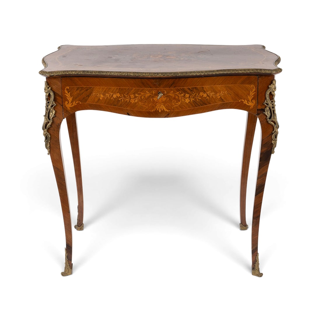 | MARQUETERIE LOUIS XV BEISTELLTISCH (1 of 2)