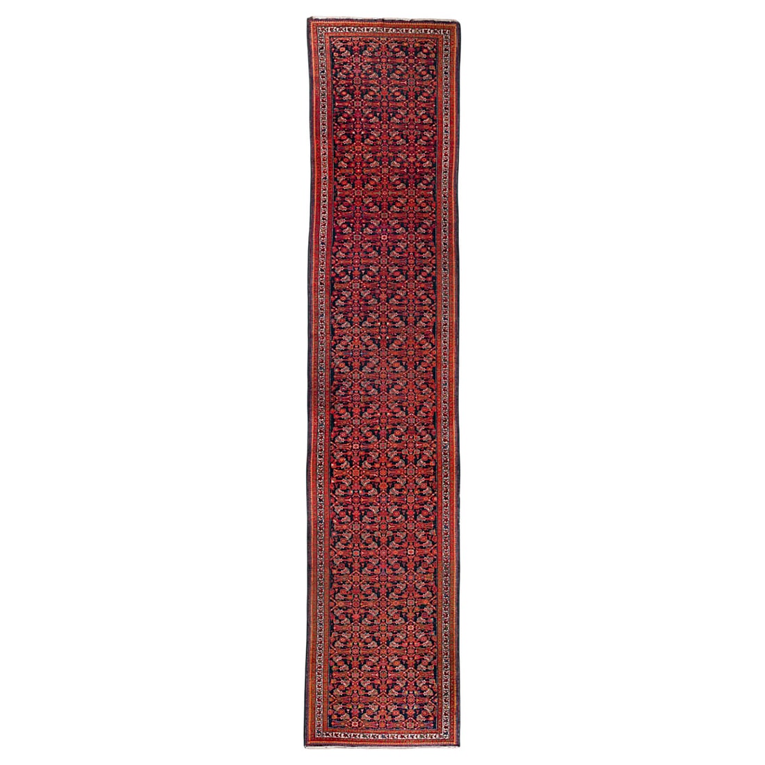 | MALAYER: MALAYER Persien, 1930/40 503 x 105 cm. Altersgemaesse Gebrauchsspuren.MALAYER Persien, 1930/40 503 x 105 cm. Altersgemaesse Gebrauchsspuren.