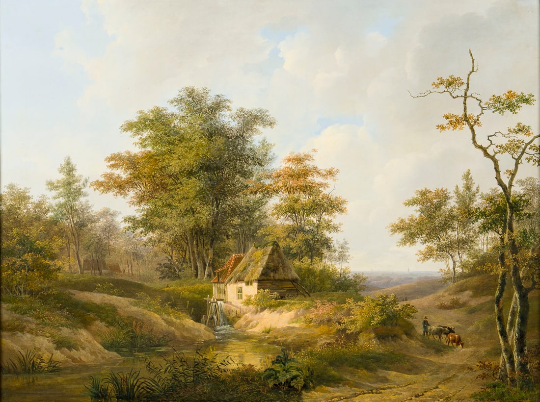WILLEM DE KLERK | LANDSCHAFT MIT MUeHLE (1 of 2)