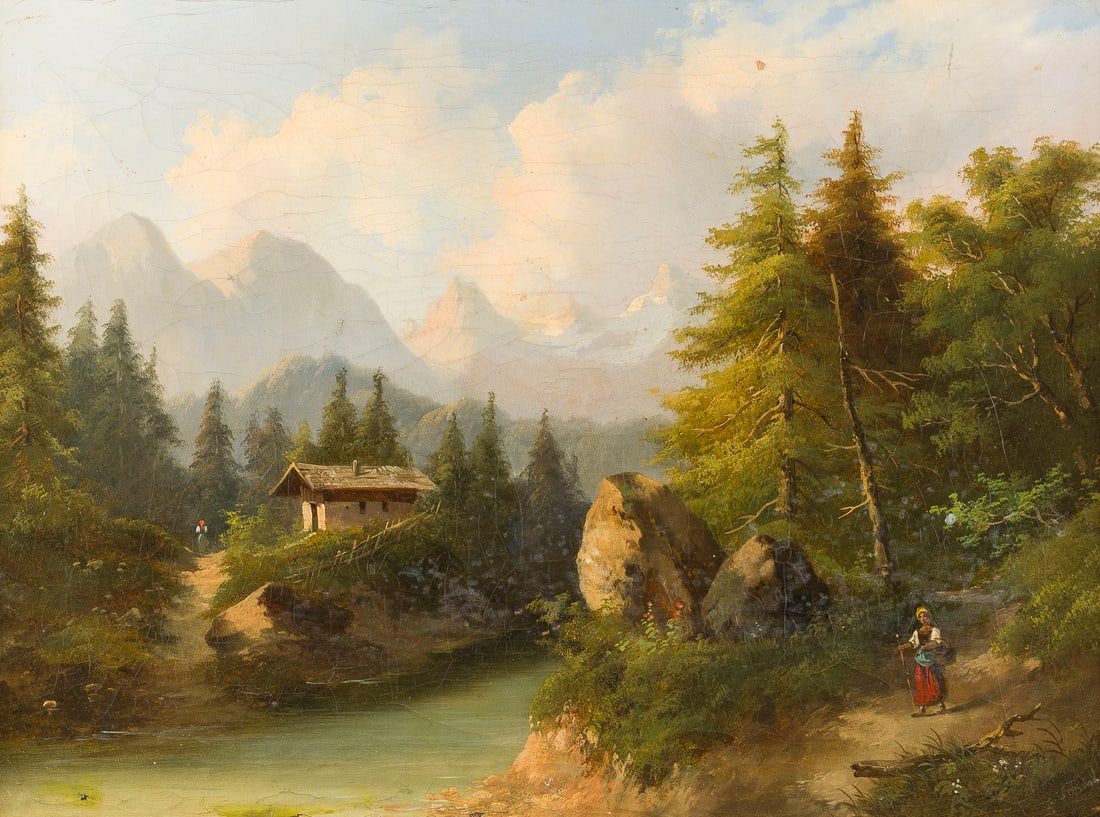 JOSEF THOMA (ATTR.) | VORALPENLANDSCHAFT (1 of 2)