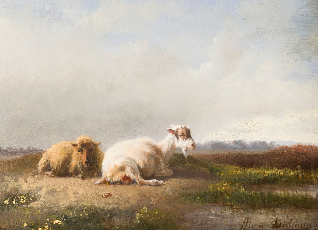 PIERRE-EMANUEL DIELMAN | LANDSCHAFT MIT ZIEGEN (1 of 2)