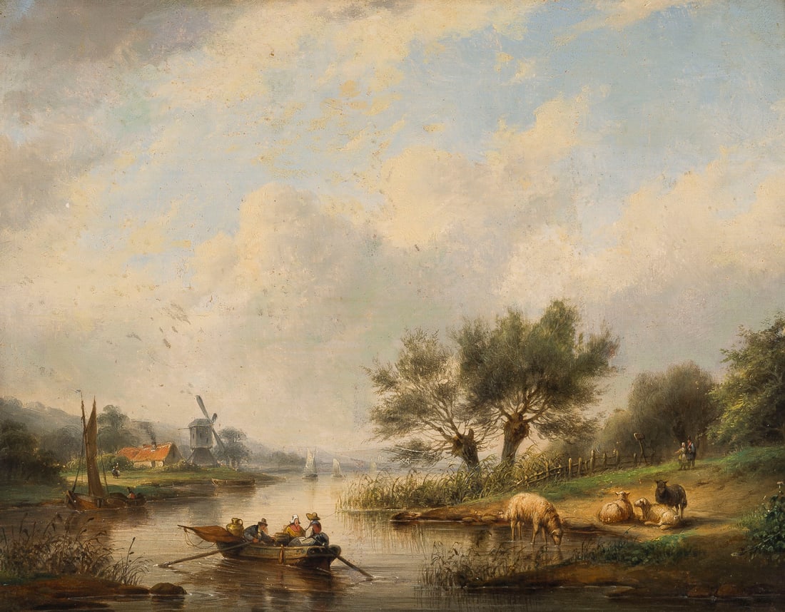 GERARDUS HENDRIKS | FLUSSLANDSCHAFT (1 of 2)