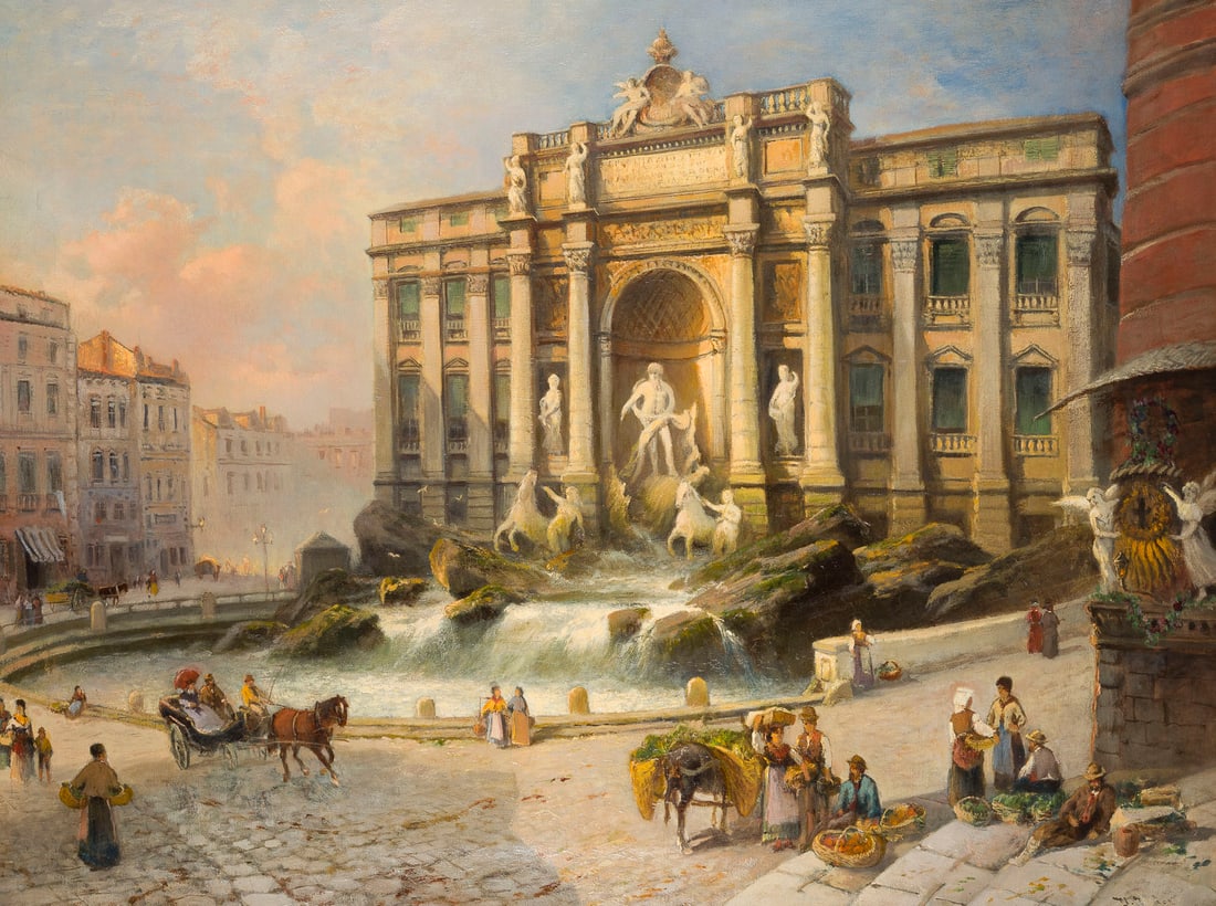 KARL KAUFMANN | 'FONTANA DI TREVI' (1 of 2)