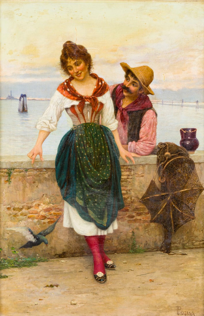 LUIGI PASTEGA | LIEBESPAAR VOR DER VENEZIANISCHEN LAGUNE (1 of 2)